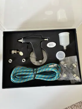 B004knfoju Pointzero Point Zero Airbrush Gun Trigger Style 2cc Model Split 3 Brand New