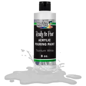 Ps2002-8z Pouring Masters Titanium White Acrylic 8 Fl Oz Pack Of 1