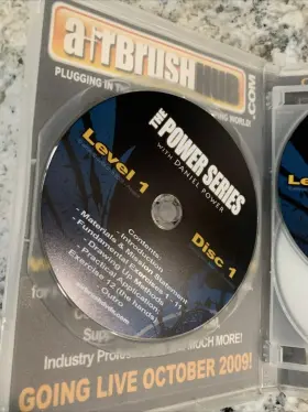 Power Studios 780980576405 The Series With Daniel Instructional Airbrush Level 1 Very Good #3