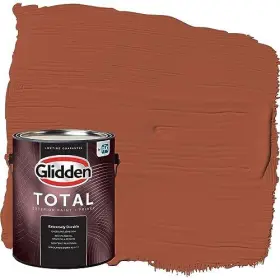 Ppg1063-7 Ppg 396909 Total Exterior Paint 128 Fl Oz Pack Of 1 Satin Glidden Ancient Copper #2