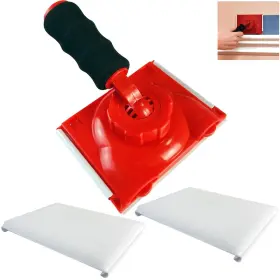 Phrsl43 Prettyhome Paint Pad Applicator With Upgraded Guide Wheel Structure E