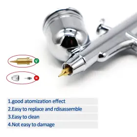 Psipro 749212925472 1/5hp Airbrush Compressor With Gravity Dual-action And Hold #2
