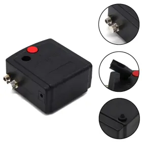 Psipro 749212925564 Mini Airbrush Kit Black Dual-action Air Brush Gravity Feed Fo #3