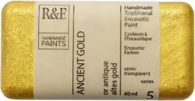 1059 R&f Encaustic Paint 40ml Ancient Gold