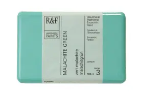 123f R&f Artist Encaustic Paint Malachite Green 333 Ml 1 Count Pack Of