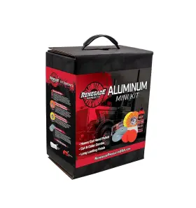 Renegade Products 810193140137 Aluminum Polishing Mini Kit Complete With Buffing... Fast Ship