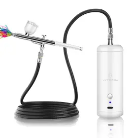 Zyy-xyz-bs1 Rhinowisdom Airbrush Kit - For Nails Cordless Air Brush With Compressor Nai #2