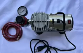 Tc-20 Roho Tc20 Series Airbrush Air Compressor Pump 110 Volt 1750 Rpm - 1/6 Hp Tested #3