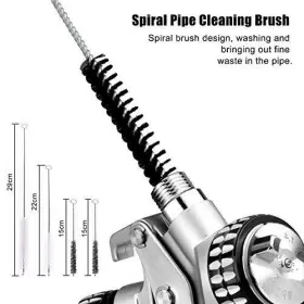 Roiketu 193499379259 17pcs Multi-purpose Spray Gun Cleaning Kit Nylon Brushes Paint K #2