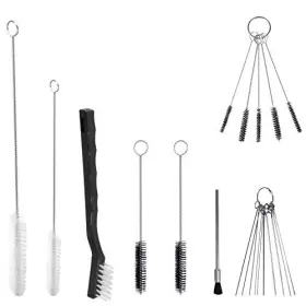 Roiketu 193499379259 17pcs Multi-purpose Spray Gun Cleaning Kit Nylon Brushes Paint K