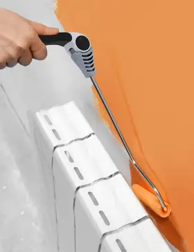 60255 Rollingdog Mini Roller - 4inch Extender Multi Angle Long Handle With Velour P #3