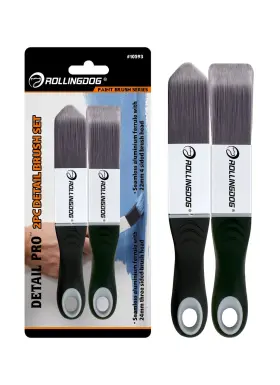 Rollingdog 972952975528 Paint Brush For Trim - Edging 2pc 1pc Triangular Brus