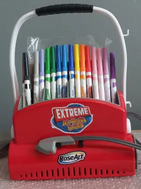 Af470811 Rose Art Extreme Air Brush Studio Mega Brands International Unused #2
