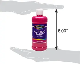 83016-12 Roseart Acrylic Paint Set Of 12 Vibrant 16 Fl Oz Pack Multi #3
