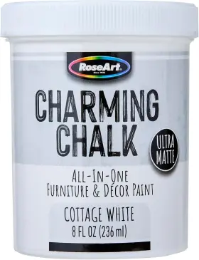 85012 Roseart Charming Chalk All-in-one Furniture And 8 Fl Oz Pack Of 1 Cottage White