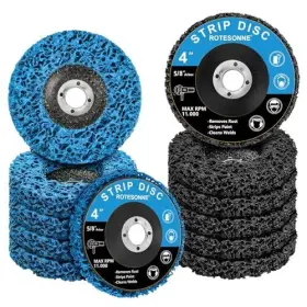 Pgp-20240820 Rotesonne Pack Strip Discs 4 Inch Stripping Wheel For Angle Grinder Clean 12 X 5/8 #2