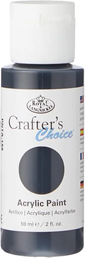 Royal & Langnickel 090672229571 And Black Acrylic 2 Fl Oz Pack Of 1
