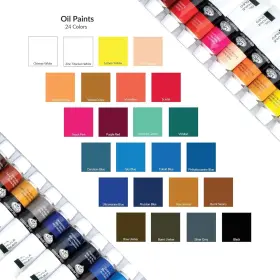 Oil24 Royal & Langnickel And Oil Paint Pk 24/pkg Yellow #3