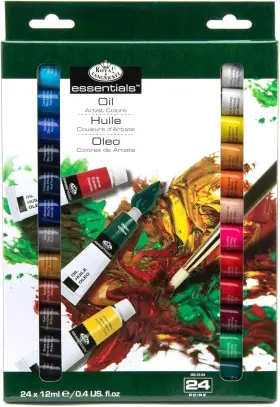 Oil24 Royal & Langnickel And Oil Paint Pk 24/pkg Yellow