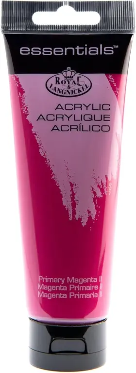 Raa-122 Royal & Langnickel And Essentials Acrylic 1 Count Pack Of Primary Magenta