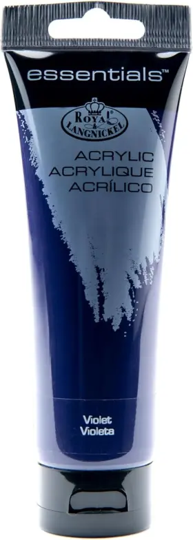 Raa-145 Royal & Langnickel And Essentials Acrylic Tube Paint 1 Count Pack Of Violet