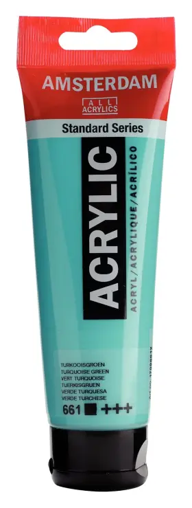 17096612 Royal Talens Standard Series Acrylic 4.06 Fl Oz Pack Of 1 Turquoise Green