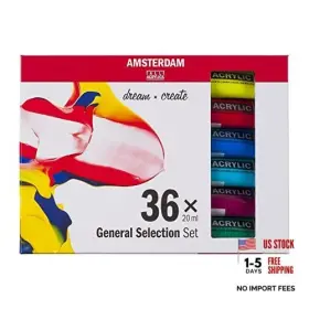 17820437 Royal Talens Standard Series Acrylic Paint General Selection Set 36 X 20 Ml