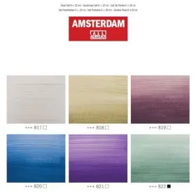 17820506 Royal Talens Na Inc Acrylic Standard Series Paint Set 6x20ml Pearl #2