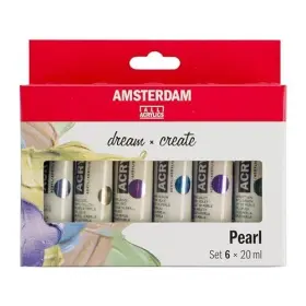 17820506 Royal Talens Na Inc Acrylic Standard Series Paint Set 6x20ml Pearl