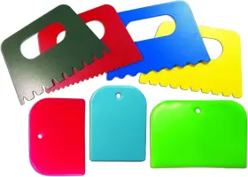 R5451 Roylco 3 By 5-inch Paint Scrapers 4 1 Count Pack Of Colorful