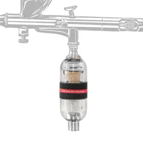Sagud 727536276043 Airbrush New Premium In-line Mini Air Filter Brush Water M #2