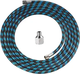 Sd-24354 Sagud Airbrush Hose 10 Foot Nylon Braided Air With 1/8 Inch Size On Both End