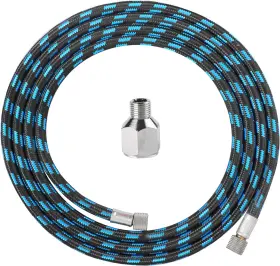 Sd-2454 Sagud Airbrush Hose 6 Foot Nylon Braided Air With 1/8 Inch Size On Both End And