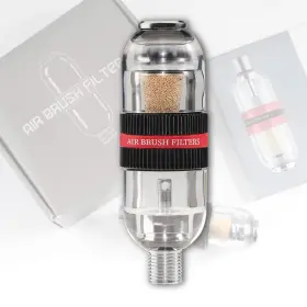 Sd-82-1 Sagud Airbrush New Premium In-line Mini Air Filter Brush Water Moistur