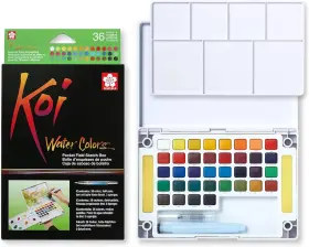 Xncw-36n Sakura Koi Pocket Field Sketch Kit - 1 Count Pack Of 36 Colors