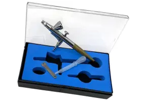 Tg-135b Salon Airbrush Nozzle Diameter 0.4mm 2cc Fluid Cup Original Box Untested