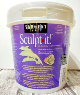 Sargent Art 042229220005 Sculpt It Air-hardening Sculpting Material Two Pounds