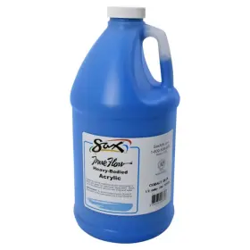 1572433 Sax Heavy Body Acrylic Paint For School And 64 Fl Oz Pack Of 1 Cobalt Blue