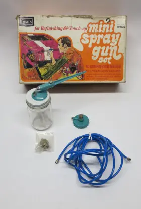 30-15502 Sears Mini Spray Gun Set For Refinishing And Touch-up