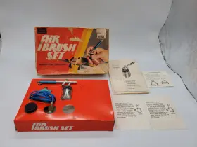 30-15504 Sears Air Brush Set Hobby And Touch-up Kit No. 30 15504