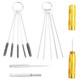 Swh087 Sewflwpch Multi-purpose Airbrush Cleaning Kit Air Brush Tools Accessories 6 Spray Gun