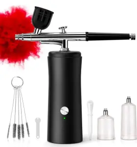 Gl-1301 Shinchie Airbrush Kit With Compressor