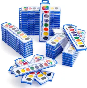 Shuttle Art 781454922857 8 Colors Watercolor Paint 40 Count Pack Of 1