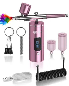 B0fnm535rl Sicopro Airbrush Kit Cordless For Nails Air Brush With Compress