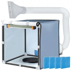 Siebwin 008678851900 Airbrush Booth 16.5 Inch Portable Hobby
