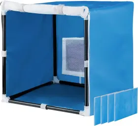Siebwin 313086536562 Airbrush Paint Spray Booth 16.5 16.5inch Portable