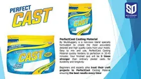 1001n Skullduggery Inc Perfect Cast And Paint Harder Than Plaster Casting Material - 2 1 Unit 2lb #3