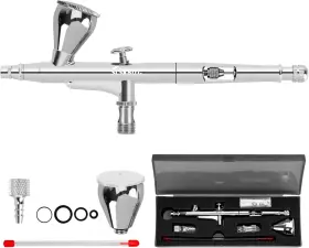 Dysz-131 Slskbut Airbrush Kit Accessories Dual-action Gun Set 1/4 Oz Fluid