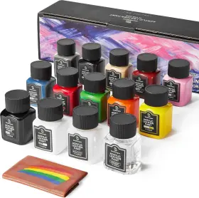 St318-1208 Smalltongue 14 Original Colors Acrylic Leather