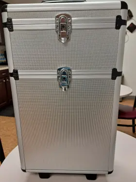 Ac-500 Sparmax Colormyst Twin Cylinder Compressor With Mobile Case